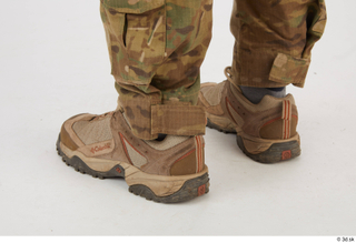 Waylon Crosby Army Pose A details of uniform leg shoes…